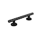 Keeney Mfg Smooth Infinity Designer Grab Bar, Matte Black, 16", 16.00" L, Stainless Steel, Matte Black GB2023-16MB - alternate 3